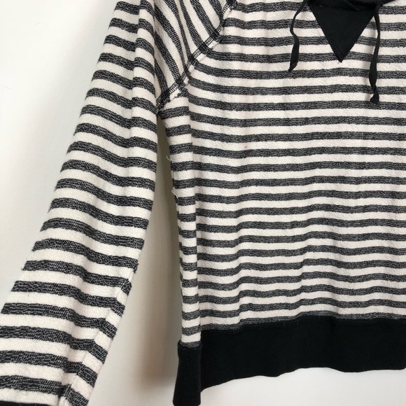 Nordstrom Andrea Jovine Stripe CrewNeck Sweatshirt - Picture 3 of 5